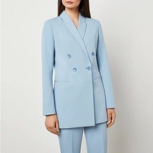 NWT BCBGMAXAZRIA Blue Skyler Boyfriend Blazer